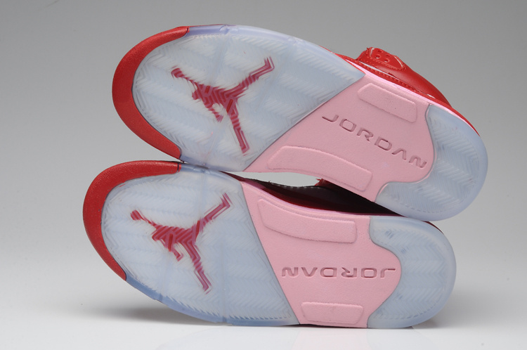 Air Jordan 5 Women Shoes Aaa Red Online